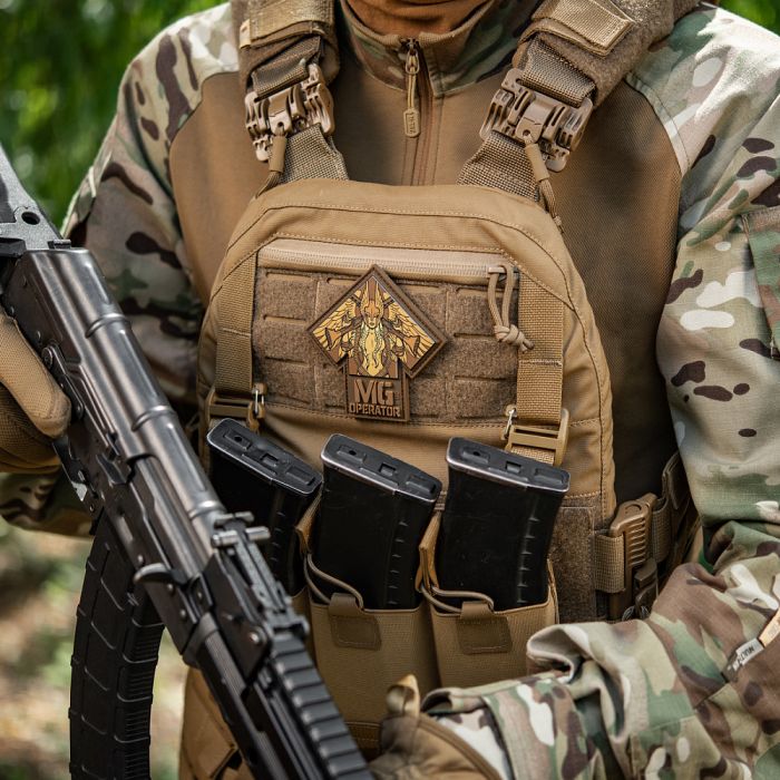 M-Tac нашивка MG Operator PVC друк Coyote