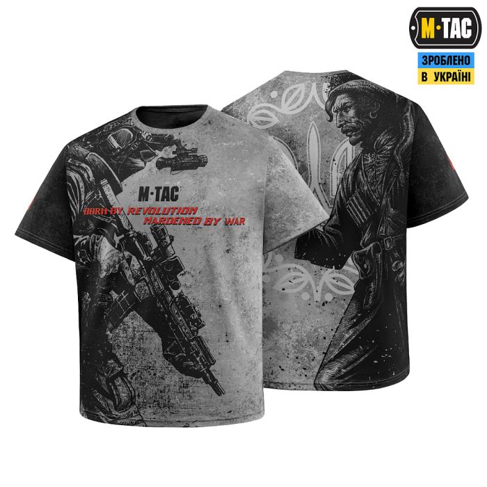 M-Tac футболка Warrior 1919 Oversize Light Grey