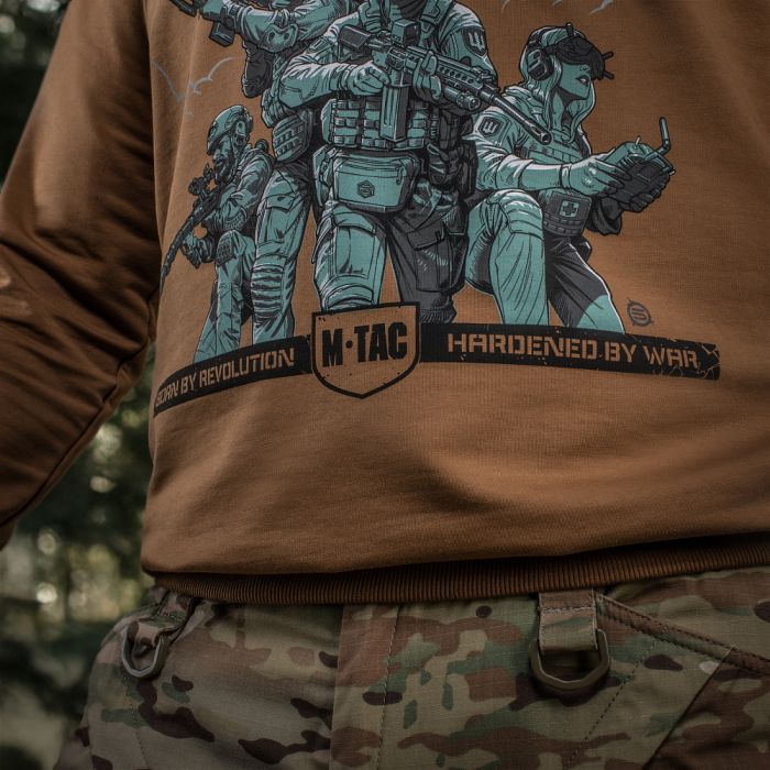 M-Tac кофта Hoodie Freedom Coyote Brown