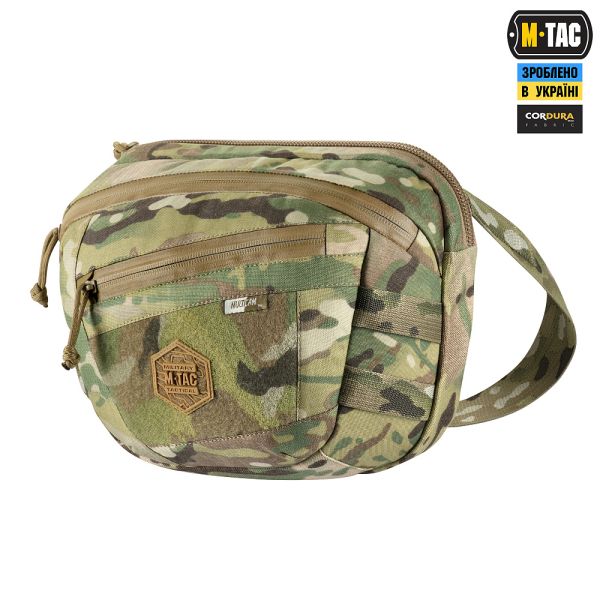 M-Tac сумка Sphaera Hardsling Bag Large з липучкою Elite Multicam