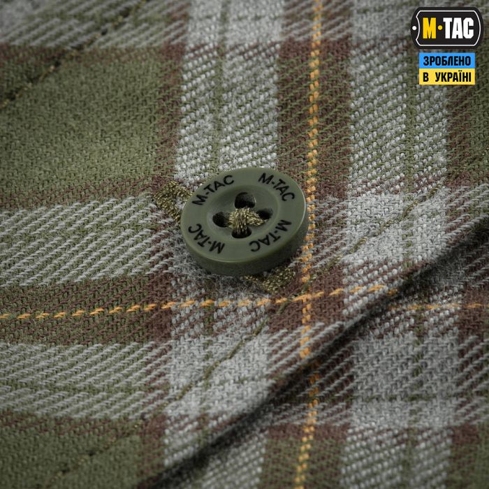 M-Tac сорочка Lumberjack Cotton Shirt Olive/Grey