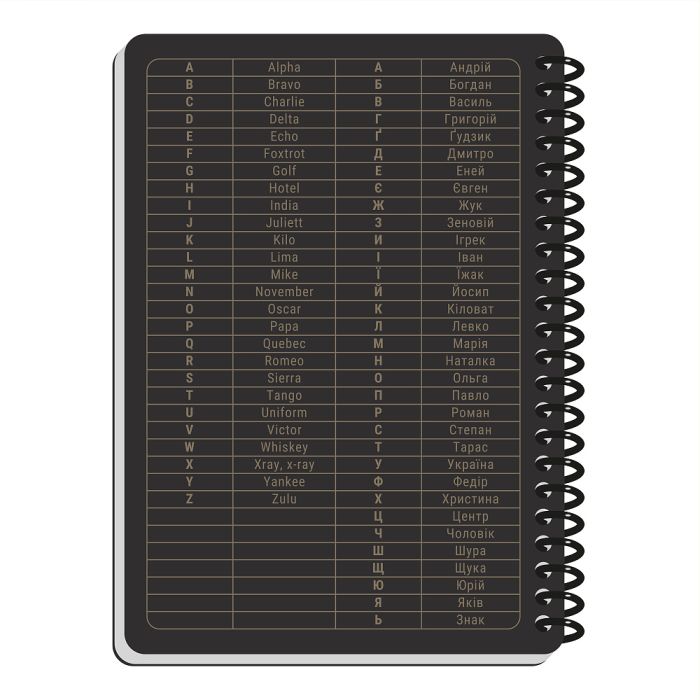 Ecopybook Tactical Блокнот командира відділення (розш.)
