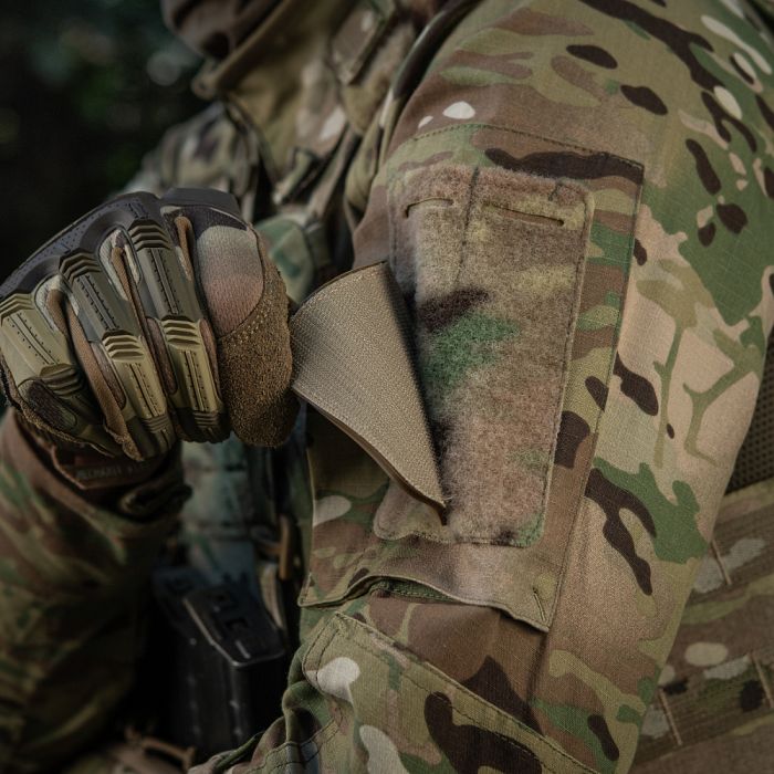 Нашивка герб України PVC великий Coyote