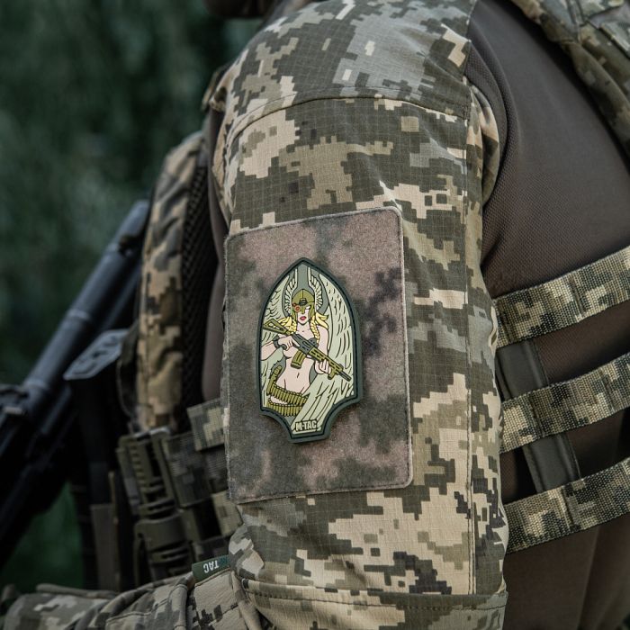 M-Tac нашивка Піка Валькірія PVC olive