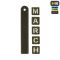 M-Tac нашивка MARCH Ranger Green/GID