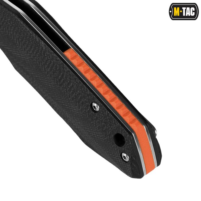 M-Tac ніж складний Type 12 Black/Steel