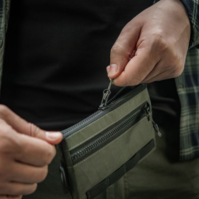 M-Tac гаманець горизонтальний з карабіном X-Pac Elite Ranger Green