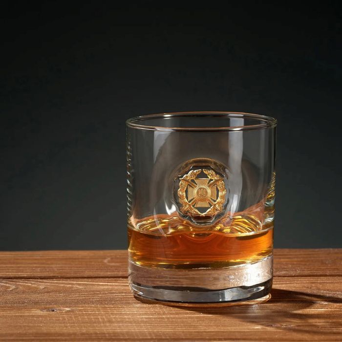 Gun And Fun стакан для віскі з емблемою ЗСУ