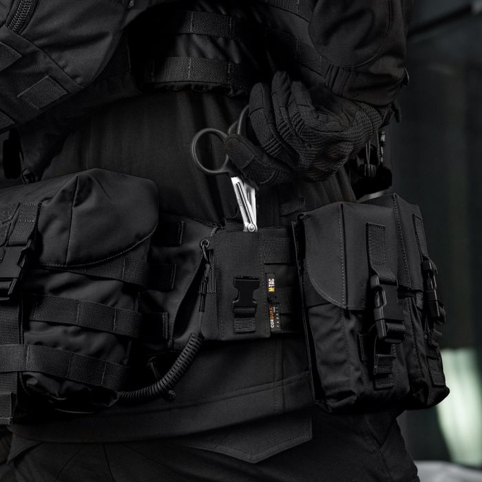 M-Tac підсумок під медичні ножиці Laser Cut Black