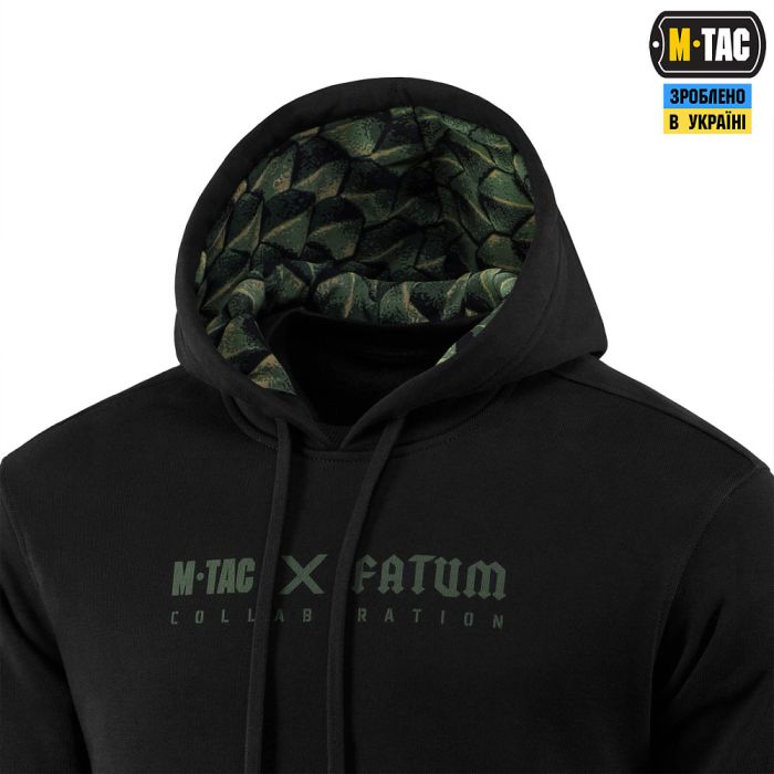 M-Tac кофта Hoodie Cotton Hard Fatum Black