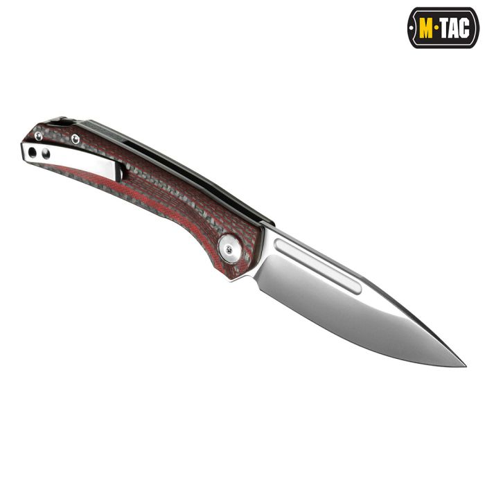 M-Tac ніж складний Type 19 Carbon/Red