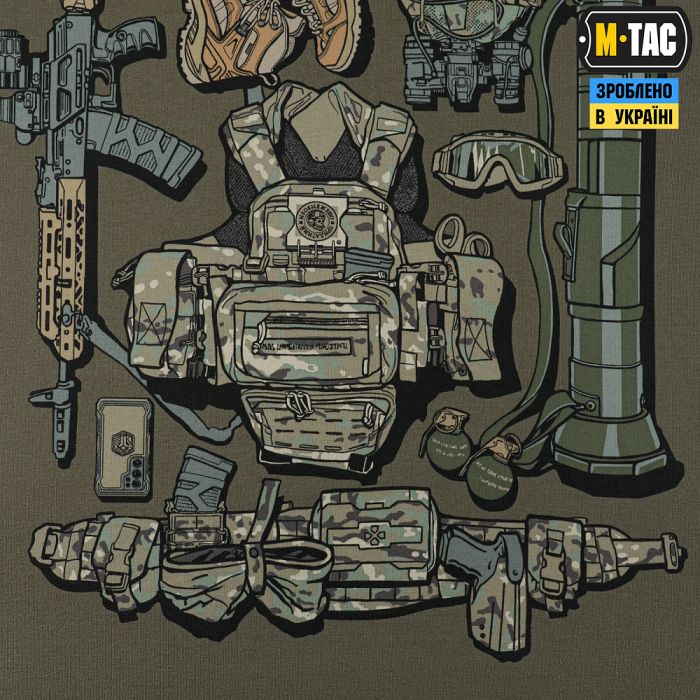 M-Tac футболка My EDC Ranger Green