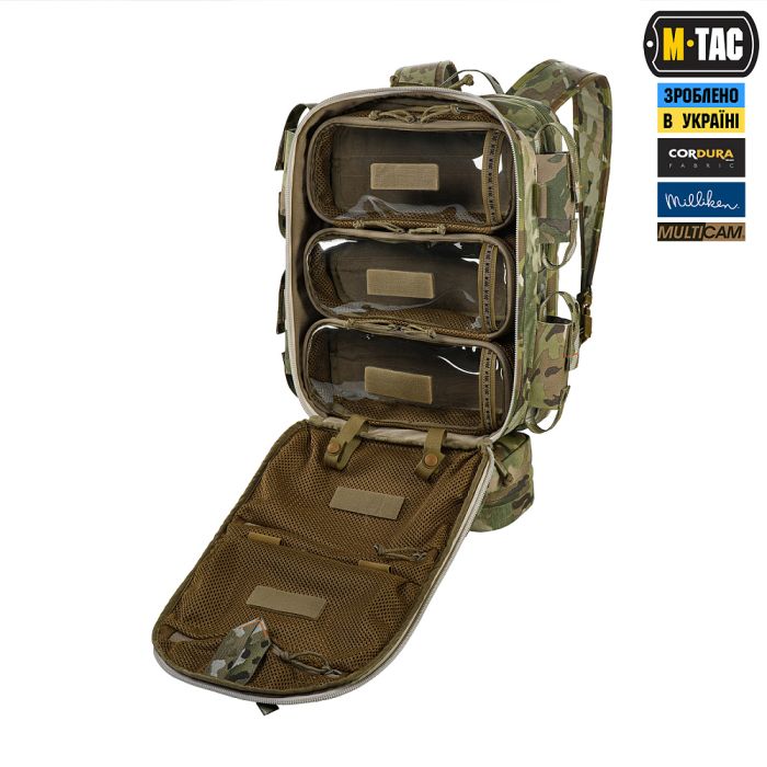 M-Tac наплічник бойового медика Elite Multicam