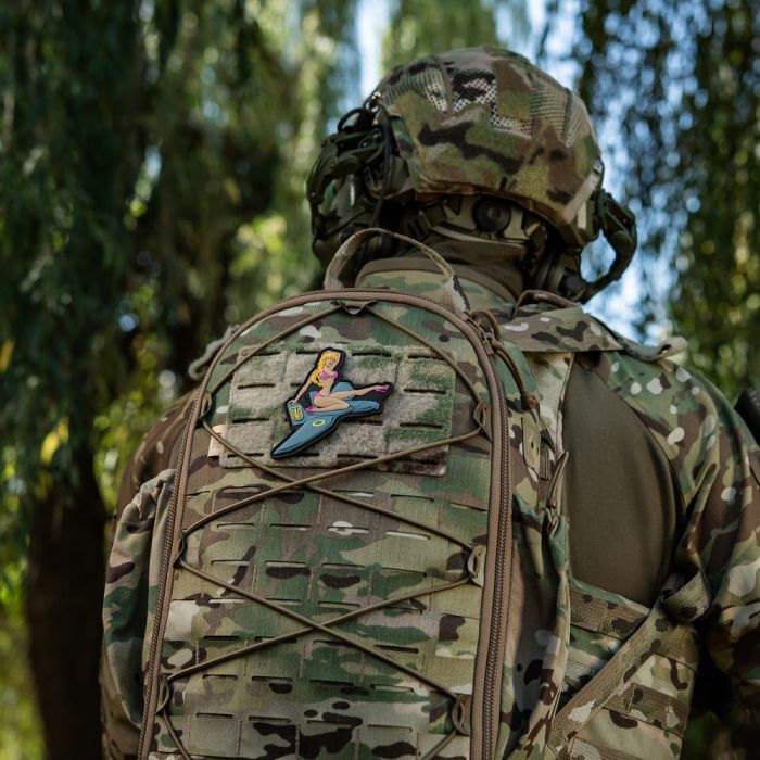 M-Tac нашивка Фурія PVC