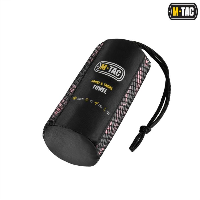M-Tac рушник мікрофібра Weapon 80х40 pink