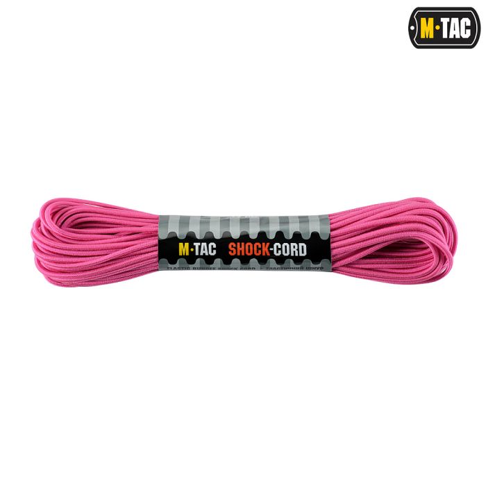 M-Tac паракорд Shock-Cord 3 mm 15m Neon Pink