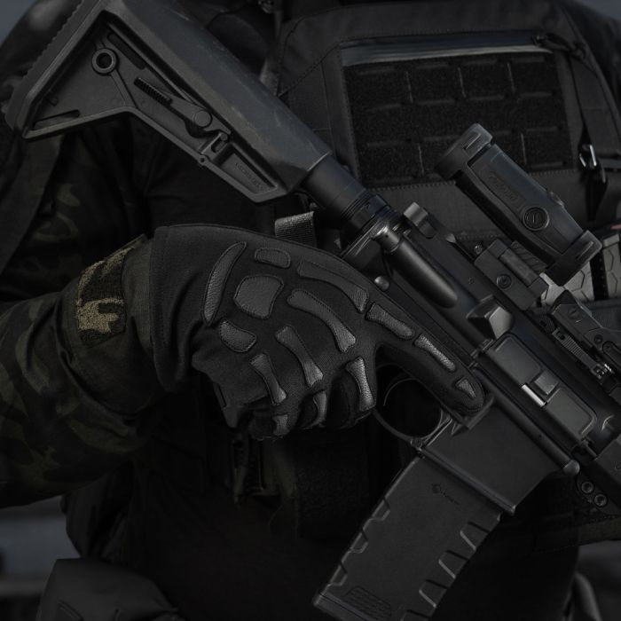 M-Tac рукавички Skeleton Nomex Black