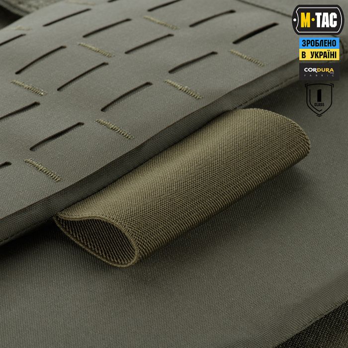 M-Tac захист живота з балістичним пакетом 1 клас захисту Laser Cut Ranger Green