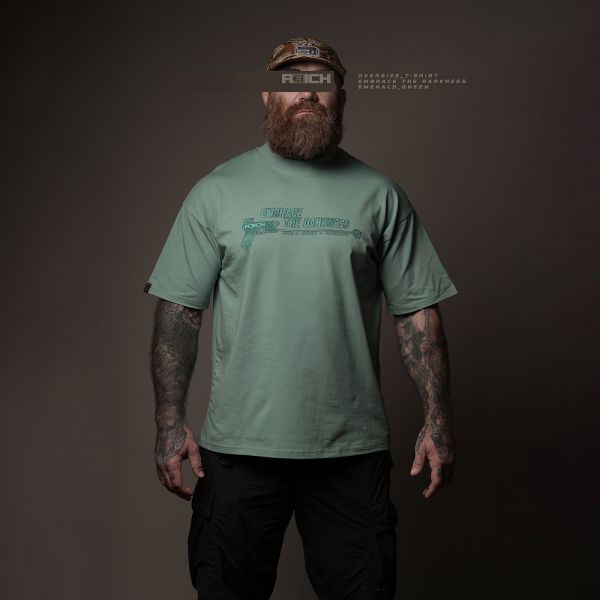 R3ICH футболка Embrace for darkness Смарагд