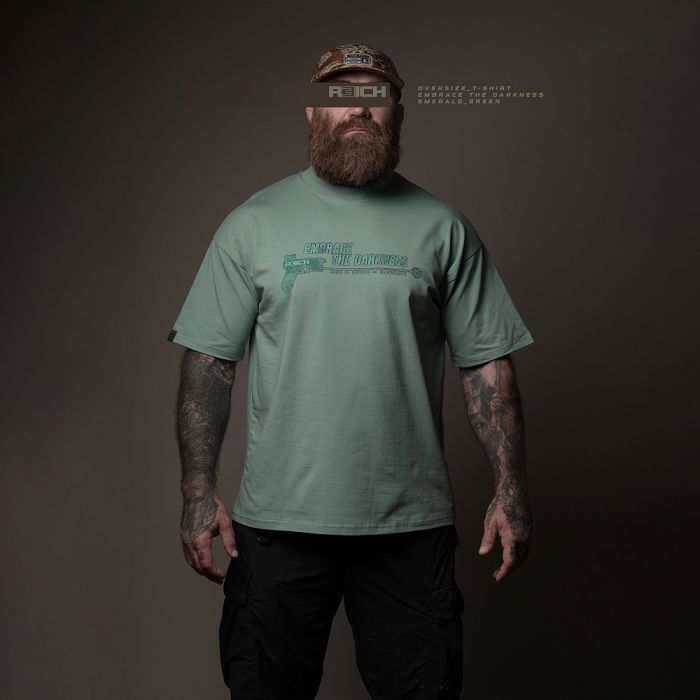 R3ICH футболка Embrace for darkness Смарагд
