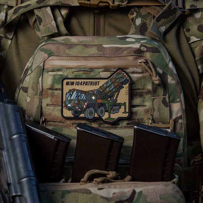 M-Tac нашивка MIM-104 Patriot (PVC)