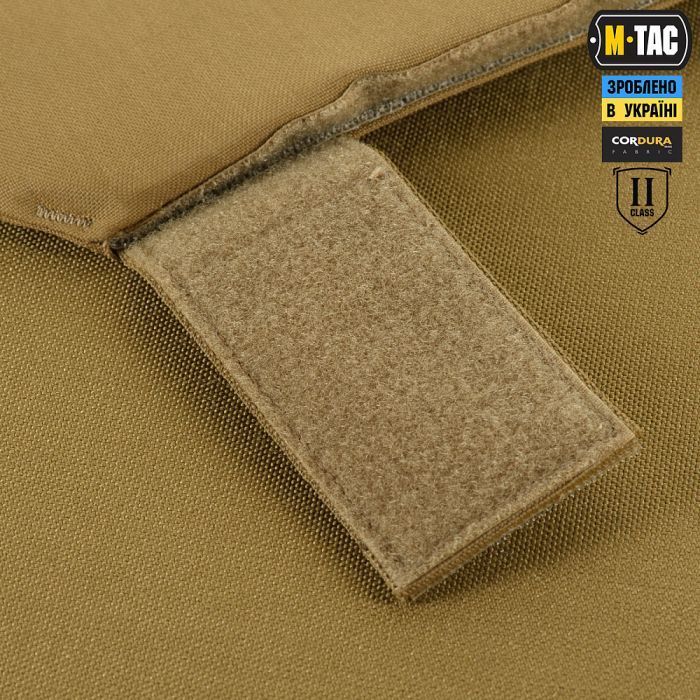 M-Tac фартух протиуламковий з балістичним пакетом 2 клас Laser Cut XL Coyote