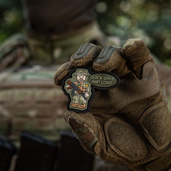 M-Tac нашивка Quick Save (PVC) MC
