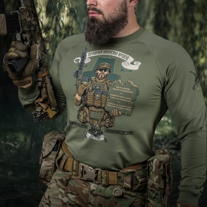 M-Tac реглан Заповіді стрільця Light Olive
