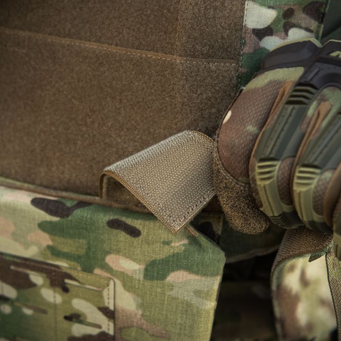 M-Tac фартух протиуламковий з балістичним пакетом 2 клас (BRONYX) Laser Cut Multicam