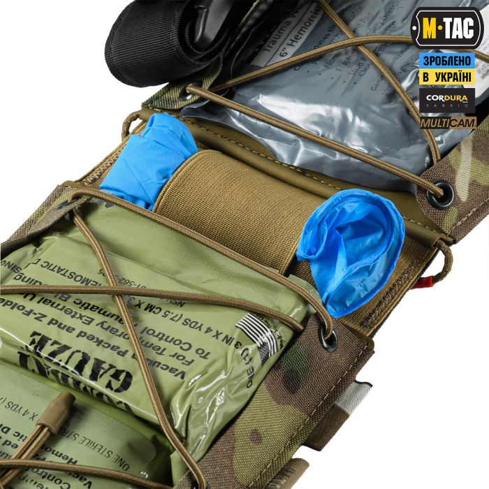 M-Tac Аптечка-вкладиш тактична індивідуальна IFAK Elite Multicam
