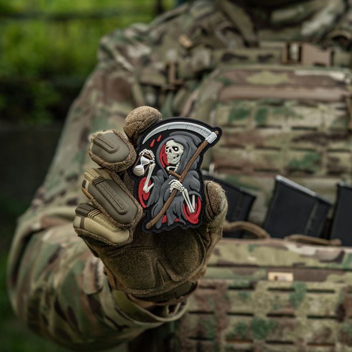 M-Tac нашивка Time PVC Black/Grey