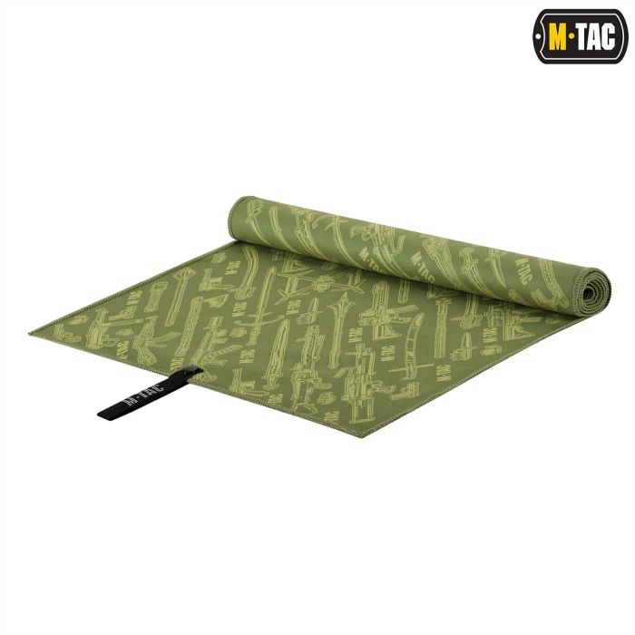 M-Tac рушник мікрофібра Weapon 80х40 green