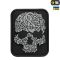 M-Tac нашивка Viking Skull PVC Black/Grey (сорт 2)