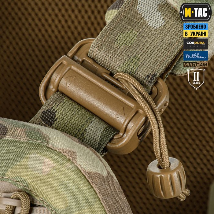 M-Tac плитоноска Cuirass Tiger FAST Elite 2 клас захисту (розмір плити L) Multicam