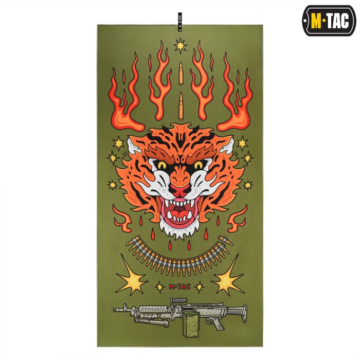 M-Tac рушник мікрофібра Tiger 150х75 tiger stripes