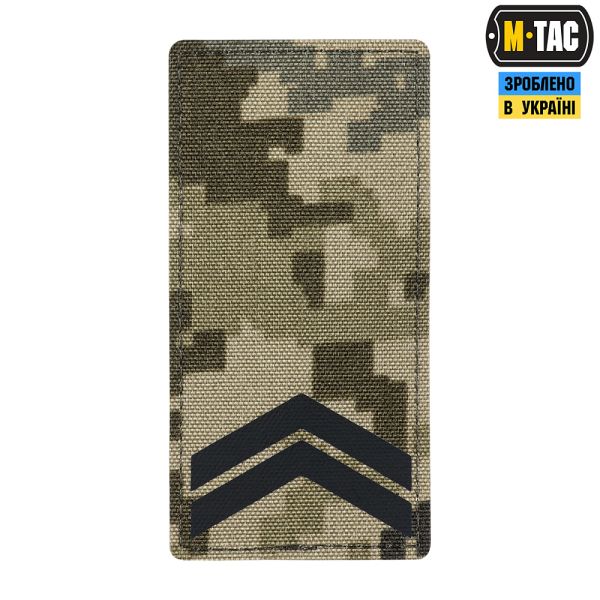 M-Tac погон на липучці молодший сержант ММ14