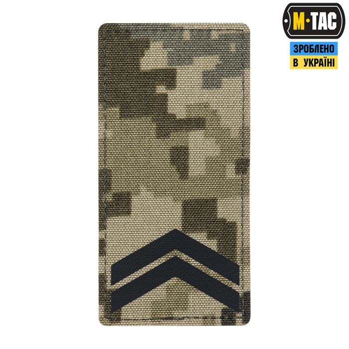M-Tac погон на липучці молодший сержант ММ14