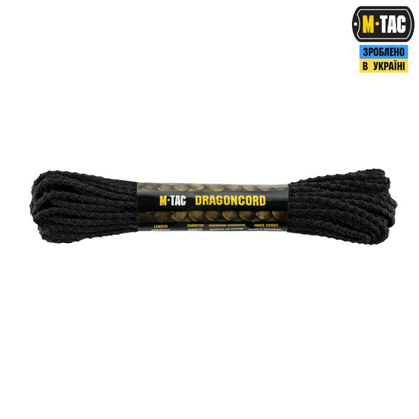 M-Tac паракорд Dragon Cord 15m Black
