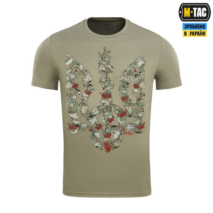 M-Tac футболка Тризуб калина camo Tan