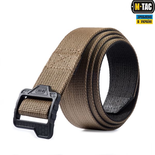 M-Tac ремінь Double Duty Tactical Belt Hex Coyote/Black