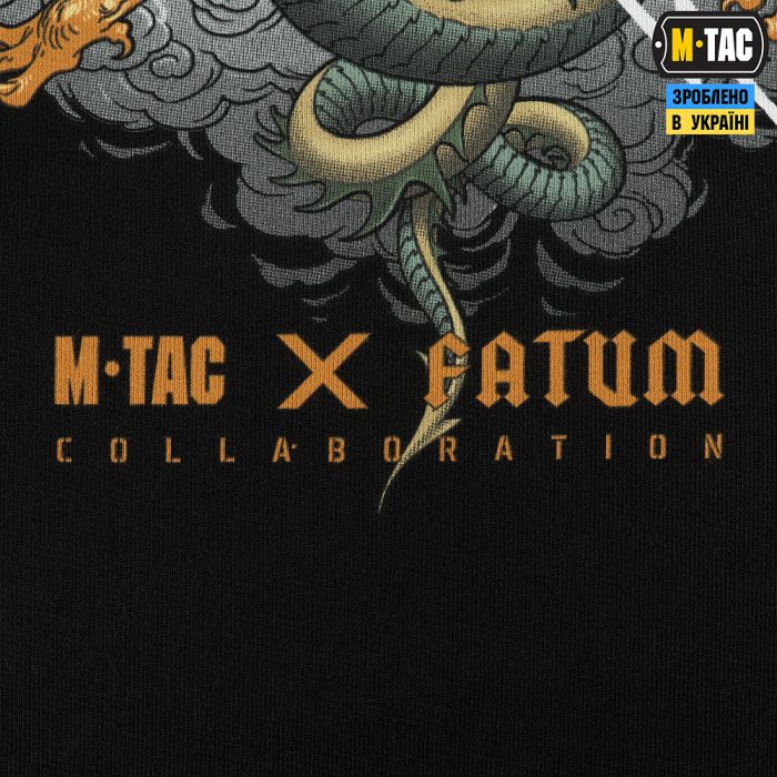 M-Tac кофта Hoodie Cotton Hard Fatum Black