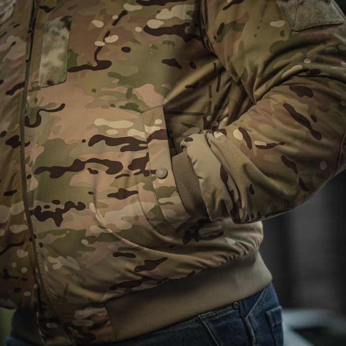 M-Tac куртка MA-1 Hooded Military Primaloft MC