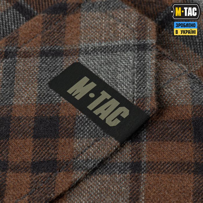 M-Tac сорочка Lumberjack Merino Cold Weather Gray/Brown