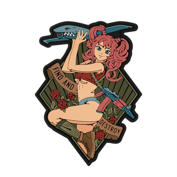 Brand Element нашивка Find&Destroy PVC