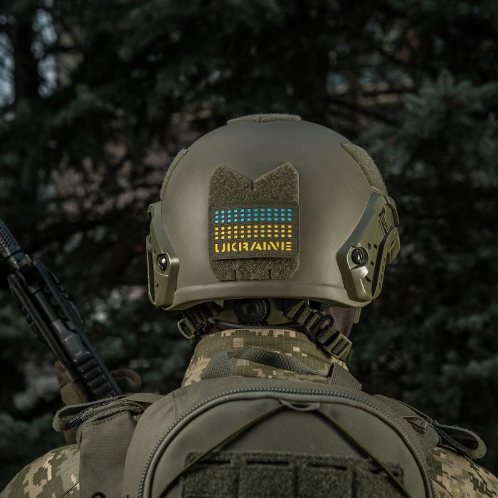 M-Tac нашивка Ukraine Laser Cut Ranger Green/Yellow/Blue/GID