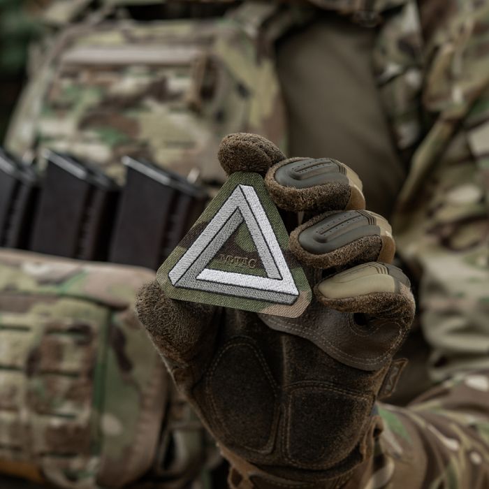 M-Tac нашивка Penrose triangle (вишивка) Multicam