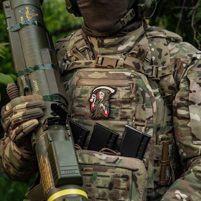 M-Tac нашивка Time PVC Black/Olive