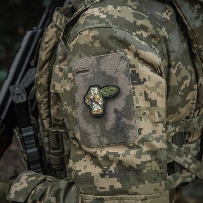 M-Tac нашивка Quick Save (PVC) MM14