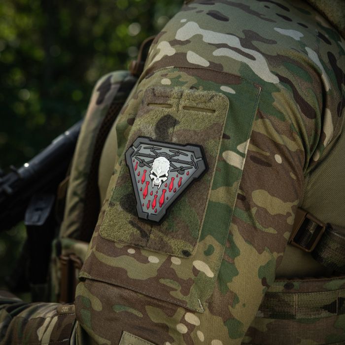 M-Tac нашивка Vampir PVC Black/Grey