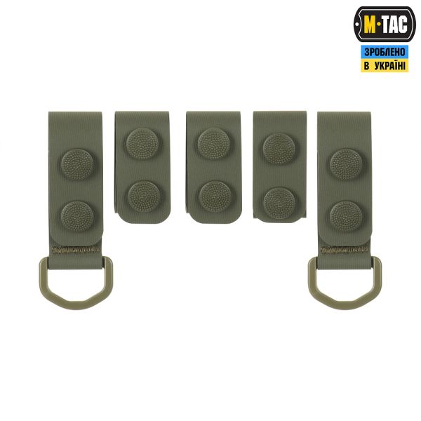 M-Tac кріплення на тактичний ремінь (5 шт) Ranger Green